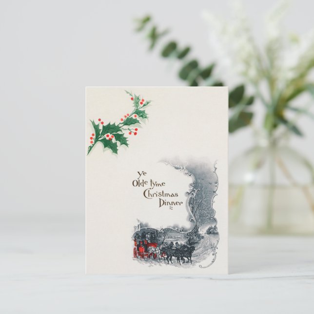 Pferdekutsche von Weihnachten (Stehend Vorderseite)