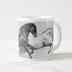 Pferdelauf Jumbo-Tasse