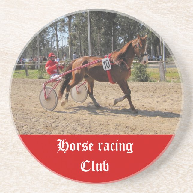 Pferdelaufen Untersetzer (Vorne)