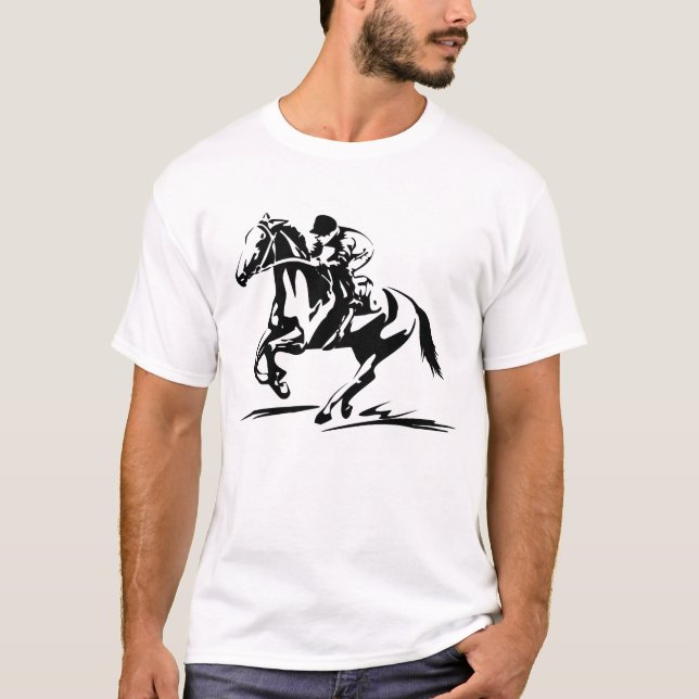 PferdelaufenT - Shirt (Vorderseite)