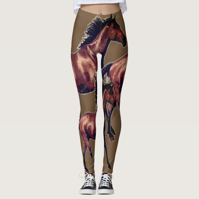 PferdeLeggings Leggings (Vorderseite)
