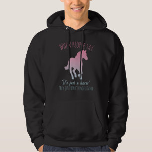 Pferdeliebhaber Mädchen Reiten Reitsport_1 Hoodie