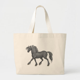 Pferdeliebhaber Reitsport Pony Cowboy Cowgirl West Jumbo Stoffbeutel
