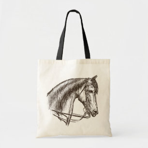 Pferdeliebhaber Reitsport Pony Cowboy Cowgirl West Tragetasche