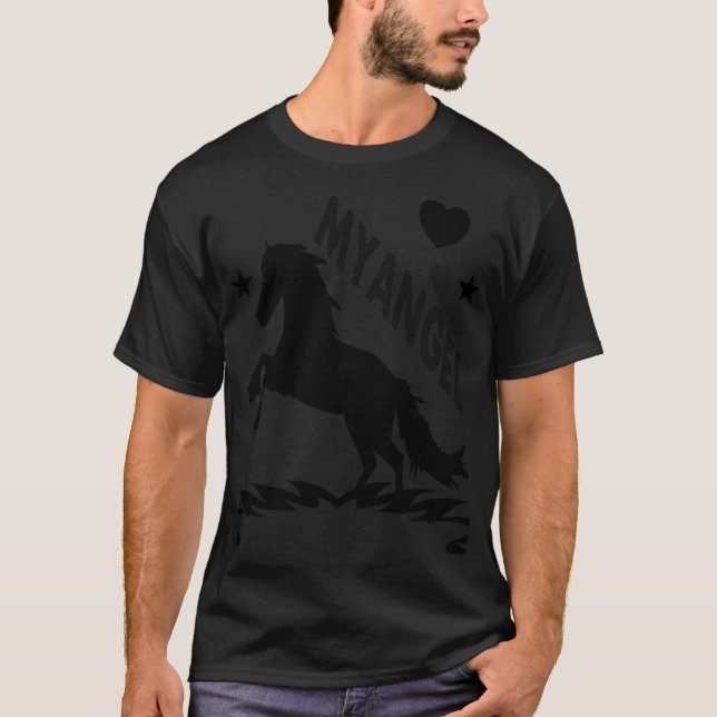 Pferdeliebhaber T-Shirt (Vorderseite)