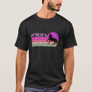 Pferdeliebhaber T-Shirt-Geschenke für Mädchen und T-Shirt