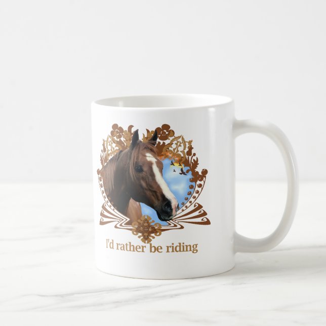 Pferdeliebhaber Tasse (Rechts)