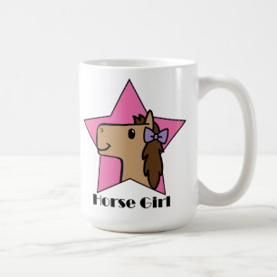 Pferdemädchen Kaffeetasse