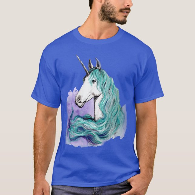 Pferdemagie-Retro T-Shirt (Vorderseite)