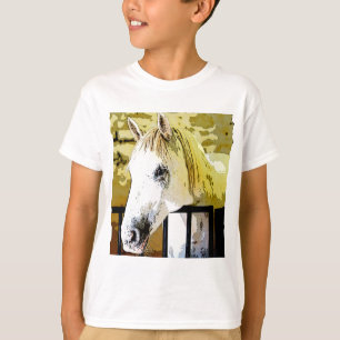 Pferdemalerei T-Shirt
