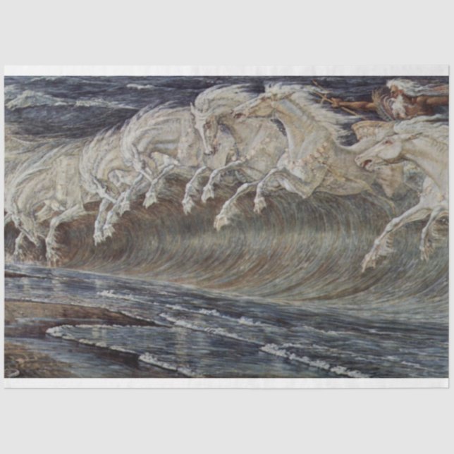 Pferdemalpapier Seidenpapier (Vorderseite)