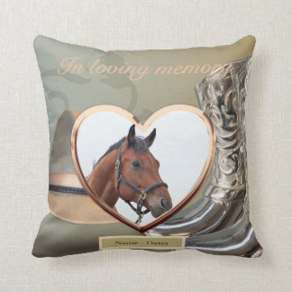 PferdeMemorial Pillow Personalisiert Kissen