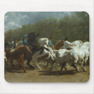 Pferdemesse (Pferdeszene) Mousepad