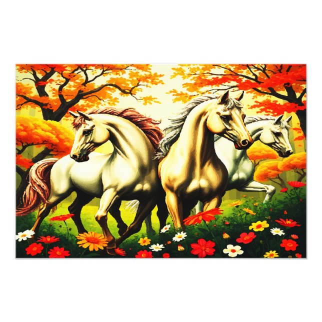 PFERDEPARADIES FOTODRUCK (Vorne)