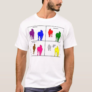 PferdeParty für andere Farben T-Shirt