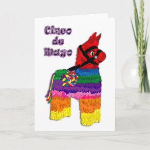 PferdePinata Cinco De Mayo Einladung