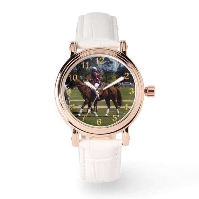 Pferdepolo Lacrosse, Armbanduhr (Vorderseite)
