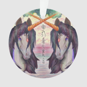 Pferdepony pegasus wingus reiki ornament