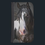 Pferdeportrait II Phone Geldbeutel<br><div class="desc">Tiere</div>
