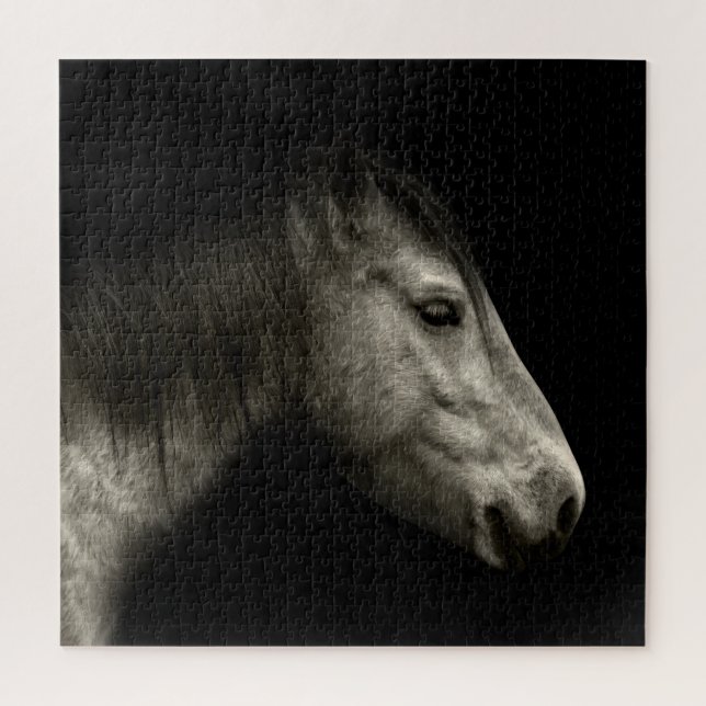 Pferdeportrait Puzzle (Vertikal)