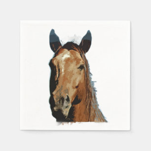 Pferdeportrait Serviette