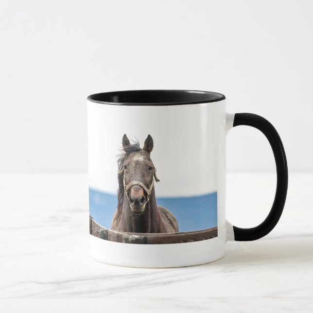 Pferdeportrait Tasse (Rechts)