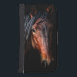 Pferdeporträt VII Samsung S4 Geldbeutel Hülle<br><div class="desc">Tiere</div>