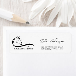 Pferderanch-Logo Reittier Stable-Branding