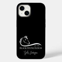 Pferderanch-Logo Reittier Stable-Branding
