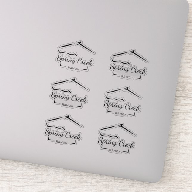 Pferderasse | Pferdefarm Aufkleber (Detail)