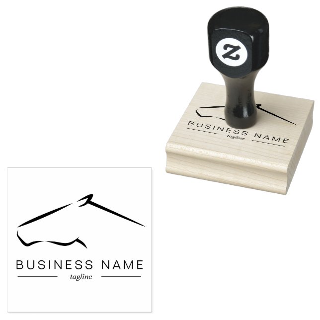 Pferderasse | Pferdefarm Gummistempel (Stempel)