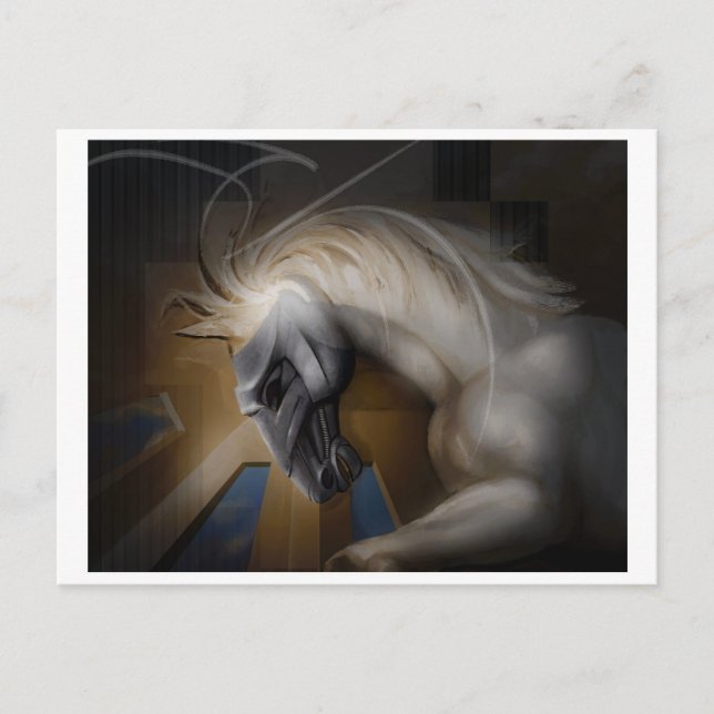 Pferderaum Postkarte (Vorderseite)