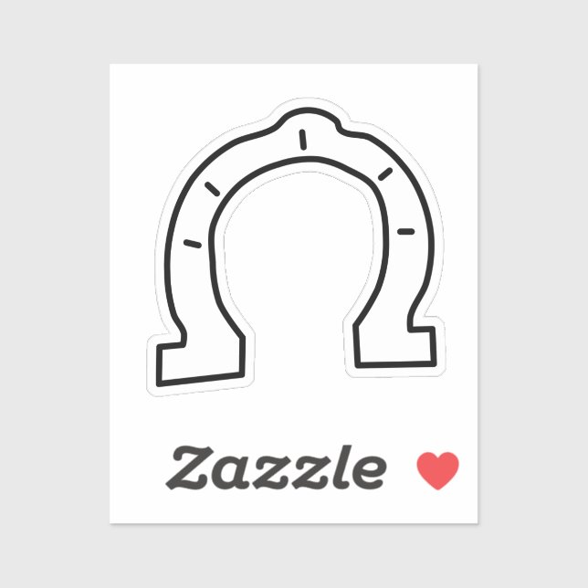 Pferdereiten Aufkleber (Blatt)