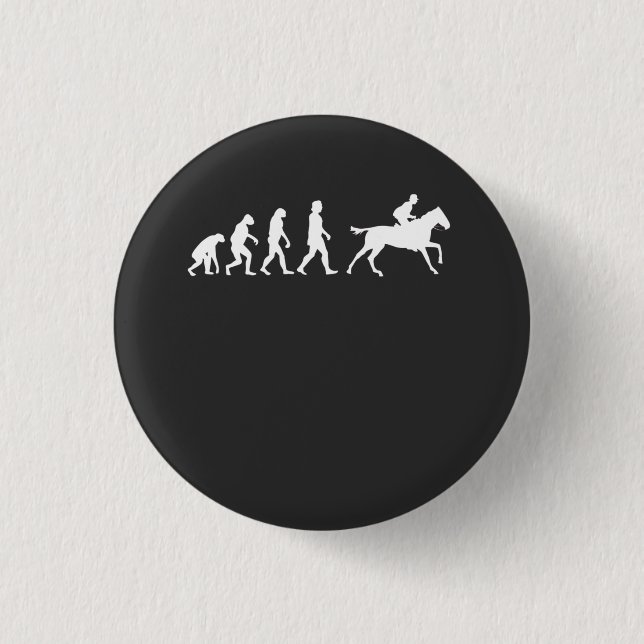 Pferdereiten Button (Vorderseite)