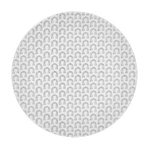 Pferdereiten Horseshoe Printwerbung Schneidebrett