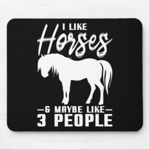 Pferdereiten Reiten Geschenk Pferd Mousepad