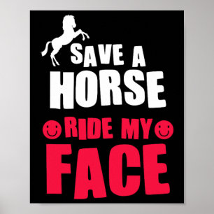Pferdereiten Reiten Sparen Reiten Poster