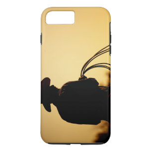 Pferdereiten und Seil in den Sonnenuntergang Case-Mate iPhone Hülle