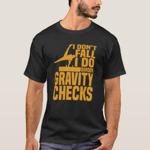 Pferdereiten Zufällige Schwerkraftkontrollen Pferd T-Shirt
