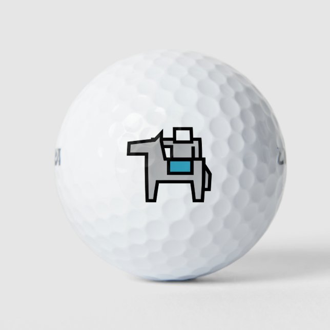 Pferdereiter 2 golfball (Vorderseite)