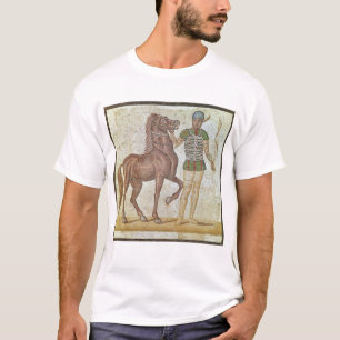 Pferdereiter in laufenden Farben T-Shirt