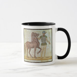 Pferdereiter in laufenden Farben Tasse