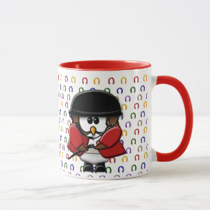 Pferdereitereule Tasse