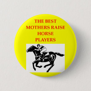 Pferderennen Button
