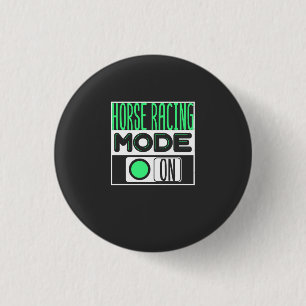 Pferderennen Button