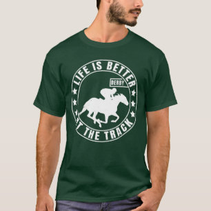 Pferderennen Derby-Geschenk für Jockey-Frie T-Shirt
