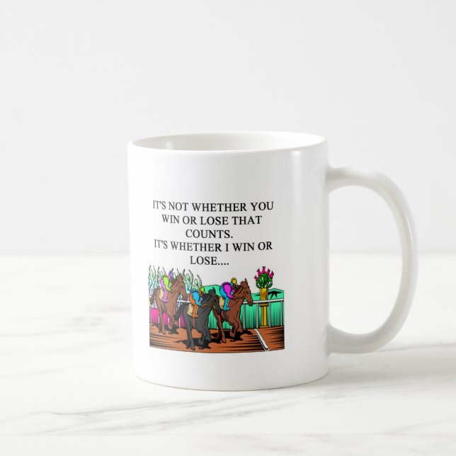 Pferderennen Derby Tasse (Rechts)