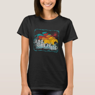 Pferderennen Derby und sie sind nicht grafisch T-Shirt