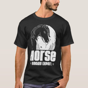 Pferderennen Experte Jokey Racer Derby Gallop für T-Shirt