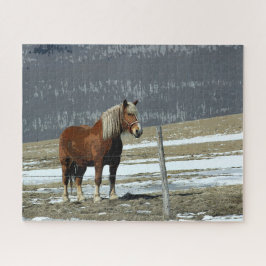 Pferderennen in Paddock Jigsaw Puzzle